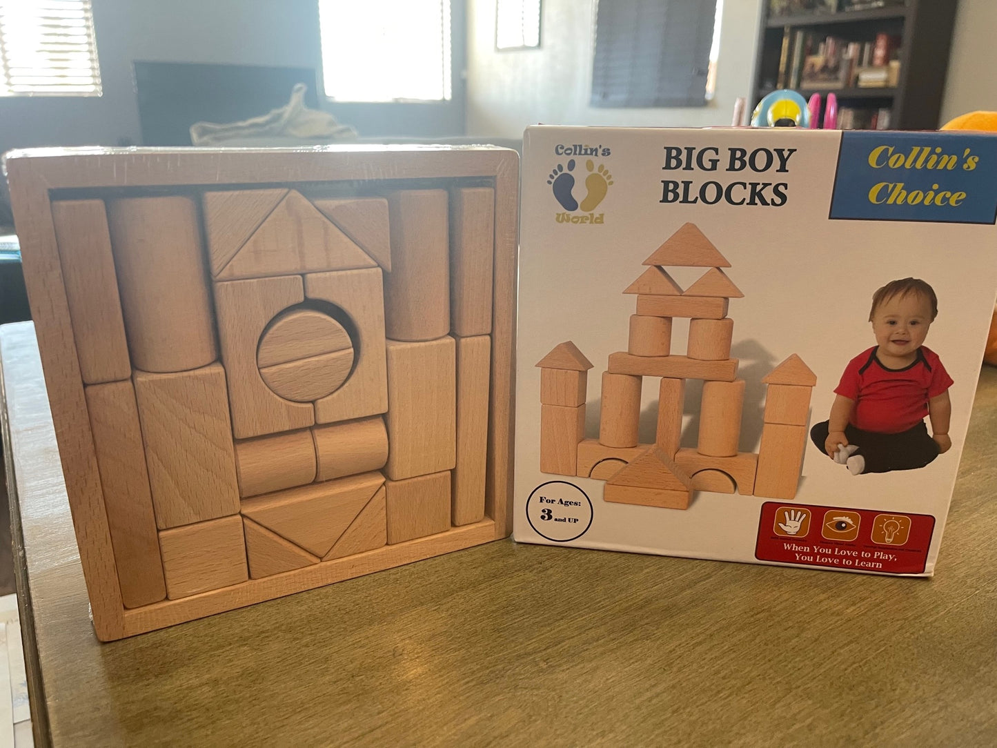 Collin's Choice: Big Boy Blocks (22 Pcs)